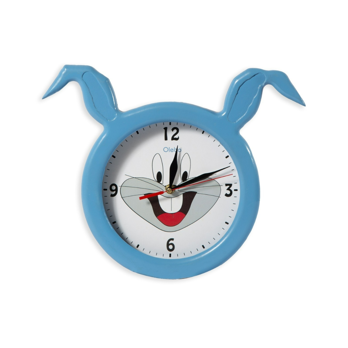 Blue Bunny Clock