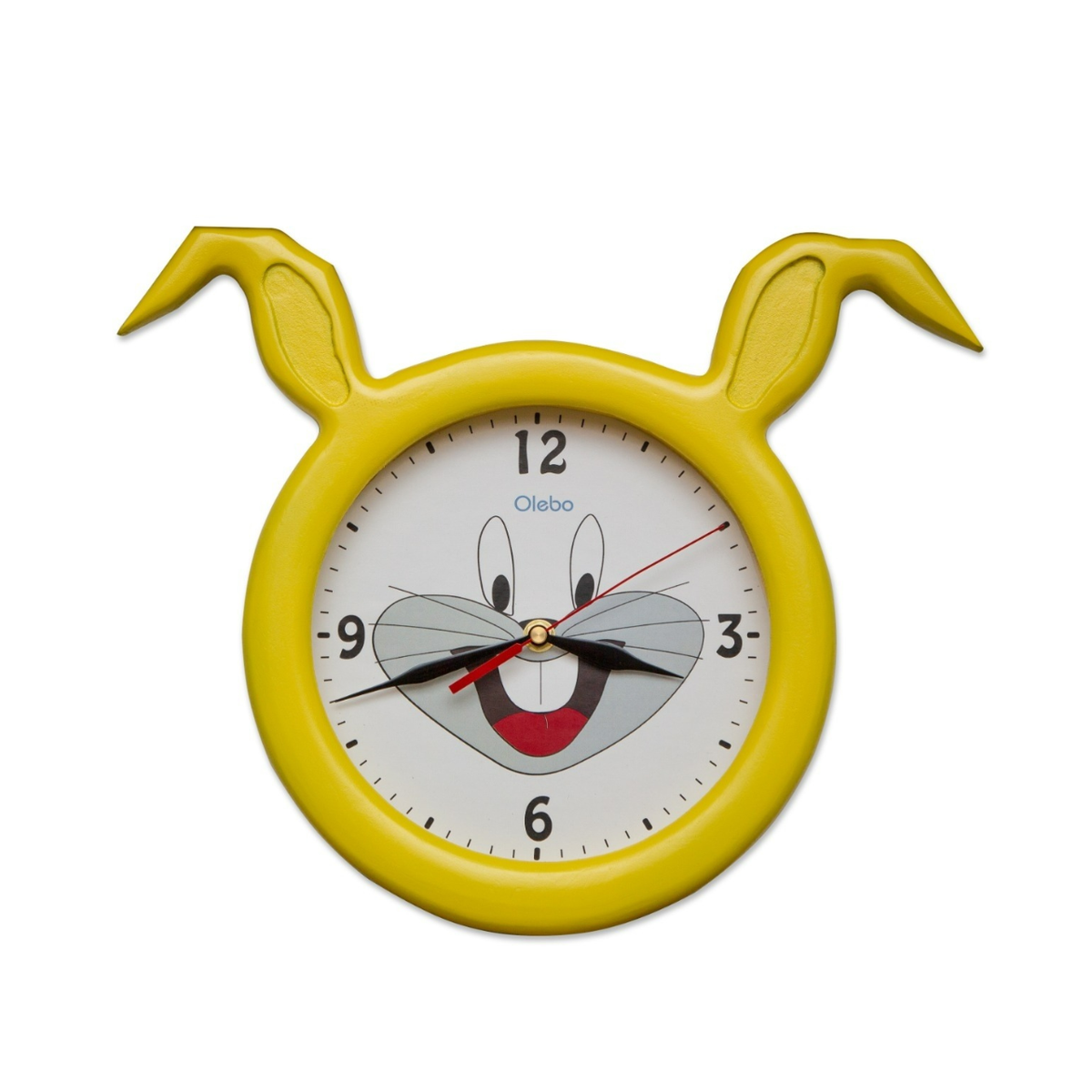 Yellow Bunny Clock